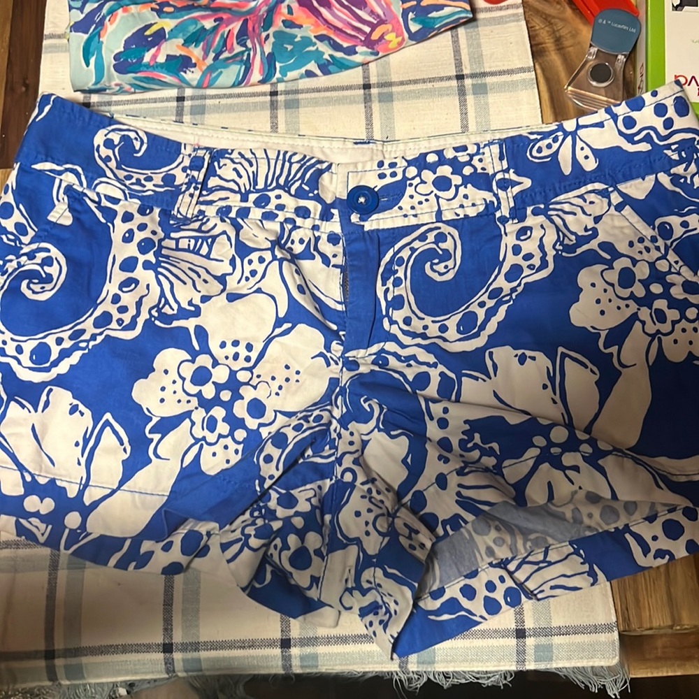 Blue size 10 Lilly shorts